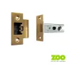 76mm Heavy Duty Tubular Mortice Latch (3") Satin Brass - 1