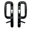 FUHR Sparta Patio Door Handles - BLACK - 1