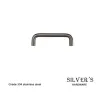 Mandalay D-Bar Cupboard Handle Stainless Steel - 96mm C/C - 1