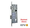 45mm Backset KFV Euro Profile Mortice Sashlock 92mm Centres - 245mm Faceplate - 1