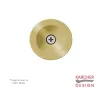 Karcher Finger pull 29 x 20mm - Satin Brass - 1