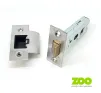 76mm Heavy Duty Tubular Mortice Latch (3") Satin Stainless Steel - 1