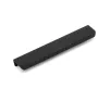 200mm Rear Fixing Unit Handle Black - 1