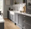 Bastille 5 Piece Legno Dust Grey Beaded Kitchen Door - 4