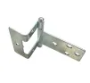 Flush Hinge, Cranked, Non Mortice, Steel - Zinc Plated - 2