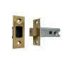 64mm Heavy Duty Tubular Deadbolt - PVD Brass - 1