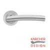Madrid Lever on Rose Door Handles - Karcher SSS - 1