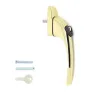 15mm Inline Espag Window handle Gold - 1