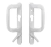 FUHR Sparta Patio Door Handles - White - 1