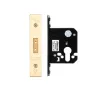 64mm (2 &frac12;") Euro Profile Mortice Deadlock - PVD Brass - 1