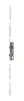 Lockmaster 2 Roller Multipoint Lock 92mm-Hole Centres - Serrated Edges - 3
