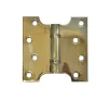 102 x 102 x 3mm (4x2x4) Grade 13 Parliament Hinges - PVD Brass - 1