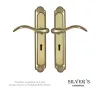 Cara Lever on Long Backplate Door Handles - 1