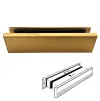 Medium Aluminium Letterplate 305 X 70mm Gold Aluminium - 1