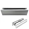 Medium Aluminium Letterplate 305 X 70mm Silver Aluminium - 1