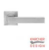 Seattle Lever on Rose Door Handles - Karcher SSS - 1