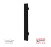 Karcher Pull handle T-shape Cosmos Black - 300mm Centres - 1