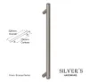 T-Bar Cupboard Handle Brushed Nickel - 256mm C/C - 1