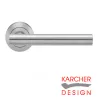 Manhattan Lever on Rose Door Handles - Karcher SSS - 1