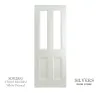 4 Panel Moulded White Primed Door 44mm - Unglazed - 1