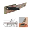 Pair of Bench Seat Hinges with Spring 12kg Capacity - 1
