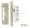 Basta Bathroom Lock 63mm (2 &frac12;") Satin Nickel - 1