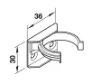 Plinth Clip and Bracket - 2