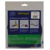 WARMSEAL Self Adhesive Heavy Foam Draught Excluder 3-6mm Gaps - (3.5m) Black - 2