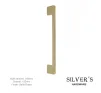 Sleek Bar Handle Satin Brass Finish 160mm C/C - 1