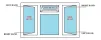 WP Safety Spring Catch Window Restrictor & Screws - 4