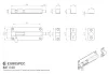 Straight Barrel Bolt Stainless Steel - 38 x 102mm - 2