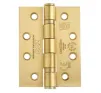 Grade 13 Ball Bearing Hinge PVD Satin Brass - 102mm x 76mm (4 x 3") - 1