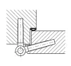 Munster Joinery style Drill In Pin Hinge - 3