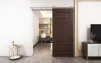 Single Door Sienna Stainless Steel Sliding Door System 120kg - 1