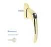 40mm Inline Espag Window handle Gold - 1