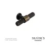 Knurled T Knob Cabinet Knob - Antique Bronze - 1