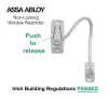 ASSA ABLOY Chord restrictor Non-Locking - White - 1