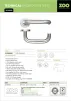 RTD Lever on Rose Door Handles Stainless Steel - 3