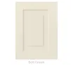 18mm Vinyl Door/Drawer Front - Soft Cream - 1