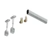 Curved Wardrobe Rail, Corner Set - 2