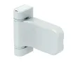 Flush Fitting Prosecure Composite Door Hinge - White - 1