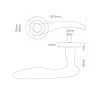 Swish Satin Nickel Lever on Rose Door Handles Fortessa - 2
