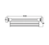 Hafele Bedroom Pull-out Shoe Rack to suit 900mm Cabinet - 3