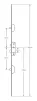 GU 3 Deadbolts 92mm Centres Multipoint Lock - 45mm Backset - 2