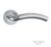 Milan Chrome Lever on Rose Door Handles Fortessa - 1