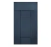 Buckingham / Navy Blue Ash 5 Piece Stock Door - 1