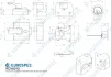 EuroSpec 40mm Backset Rim Cylinder Nightlatch - EB - 2