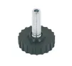 &Oslash; 40mm Base Leveller, with Ball Joint and M8 x 22mm - Base height 10mm - 1