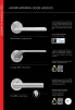 Paris Lever on Rose Door Handles - Karcher SSS - 5