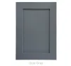 19mm Solid Ash Door/Drawer Front - Painted Dust Grey - 1